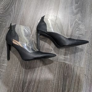 Zara heels with clear cover